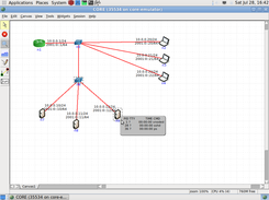 Network Simulator (fork CORE - Live USB) Screenshot 5
